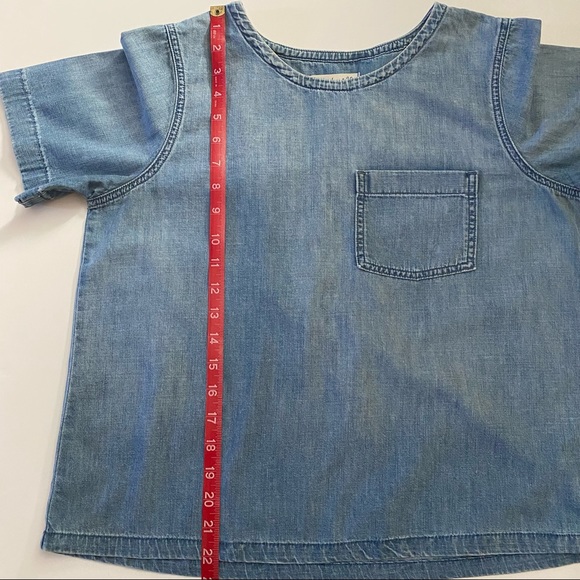 Madewell Denim Tunic Top. Size S - Picture 6 of 11